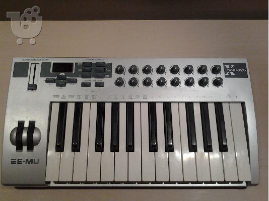PoulaTo: ΝΕΑ ΤΙΜΗ !!! E-MU Xboard 25 Pro USB/MIDI Controller Keyboard